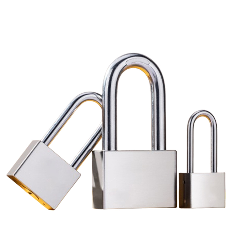 地造天成 SJ3700 30*28.5*17.5mm 短梁通开合金锁（计价单位：个）银色高清大图