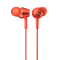 索尼(SONY)MDR-EX255AP 入耳式立体声通话耳机 红色