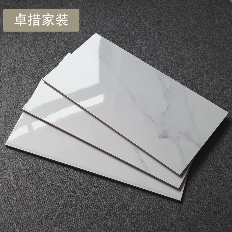简约现代瓷砖300X600镜面砖厨房卫生间墙砖阳台不透水瓷片釉面砖壹德壹