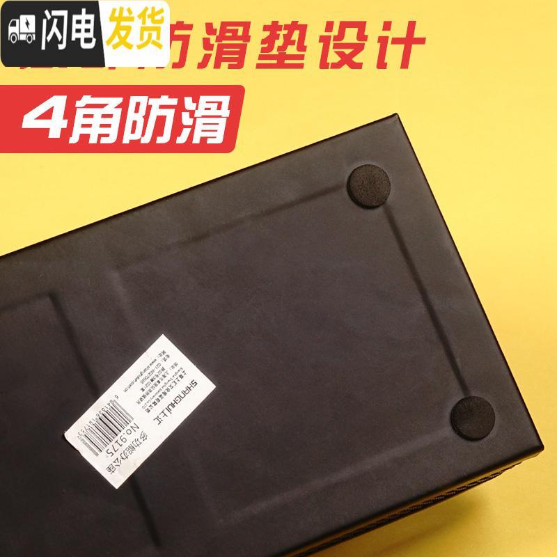 三维工匠多功能大容量笔筒收纳盒办公室用品创意时尚简约个生桌面文具收纳装笔放笔的收纳盒铁艺金属笔座笔插笔桶 三格大_268