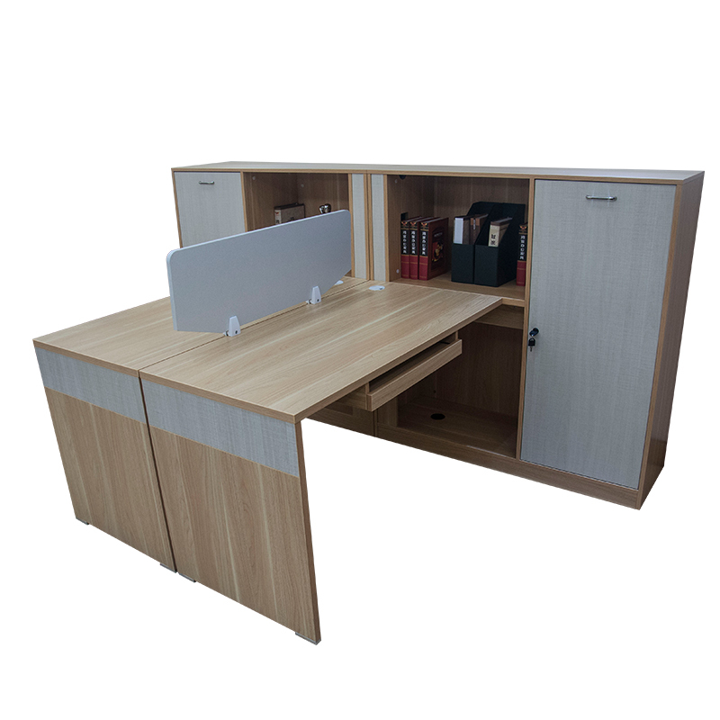 鸿业盛大FSH85-0260办公家具电脑桌办公桌职员工位卡座简约现代职员位1.6米办公位1600L*2400W*1200