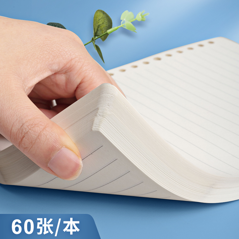 晨光A5方格活页芯(黑白记忆)APY9F20PB 1本高清大图