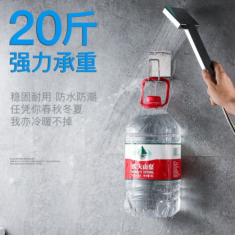 不锈钢牙刷置物架浴室刷牙杯挂墙式免打孔牙膏牙刷收纳电动牙具架 三维工匠 单人牙刷架[烤漆款]+小麦杯[绿色]
