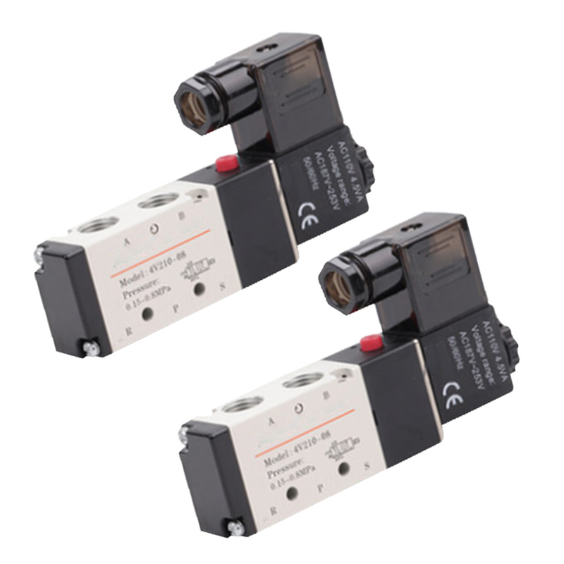 嘉禾长久/电磁阀/4V210-08 电压请备注/个高清大图