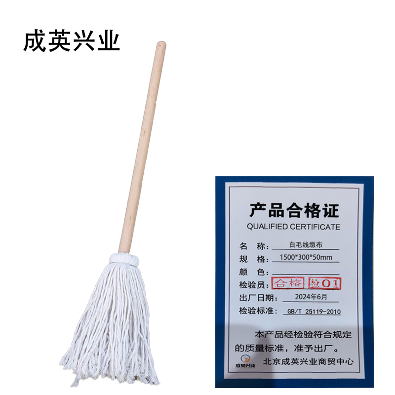 成英兴业 白毛线墩布 1500*300*50mm/个高清大图