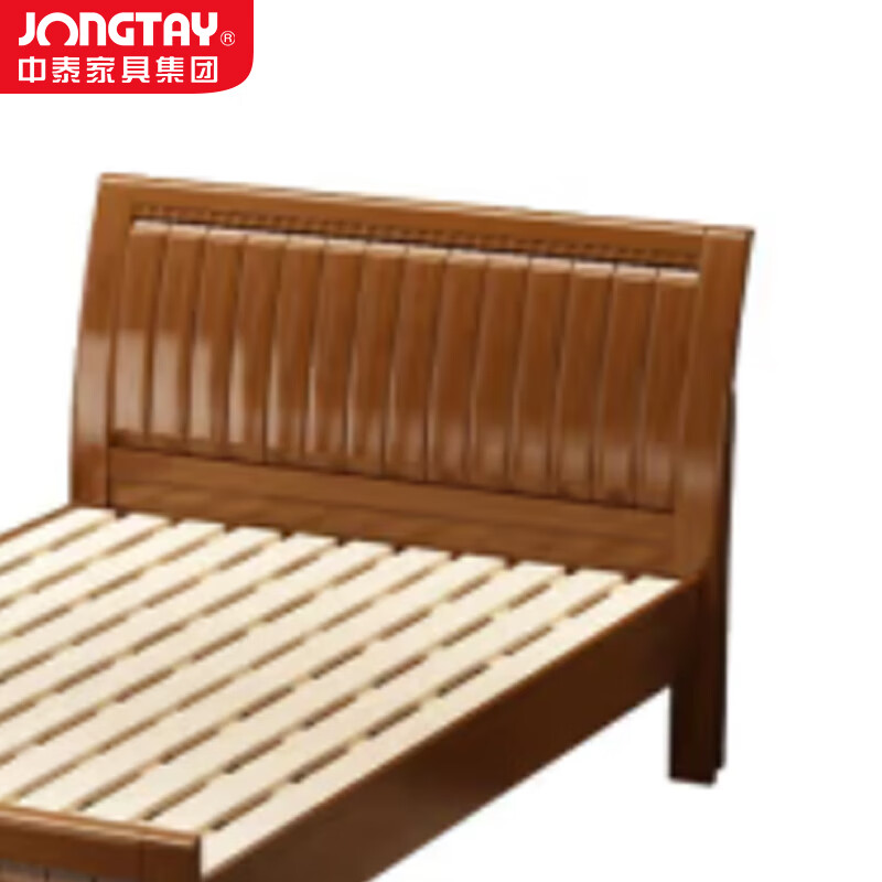 中泰(jongtay)1.8米实木床简约宿舍接待床 J-CDZ100高清大图