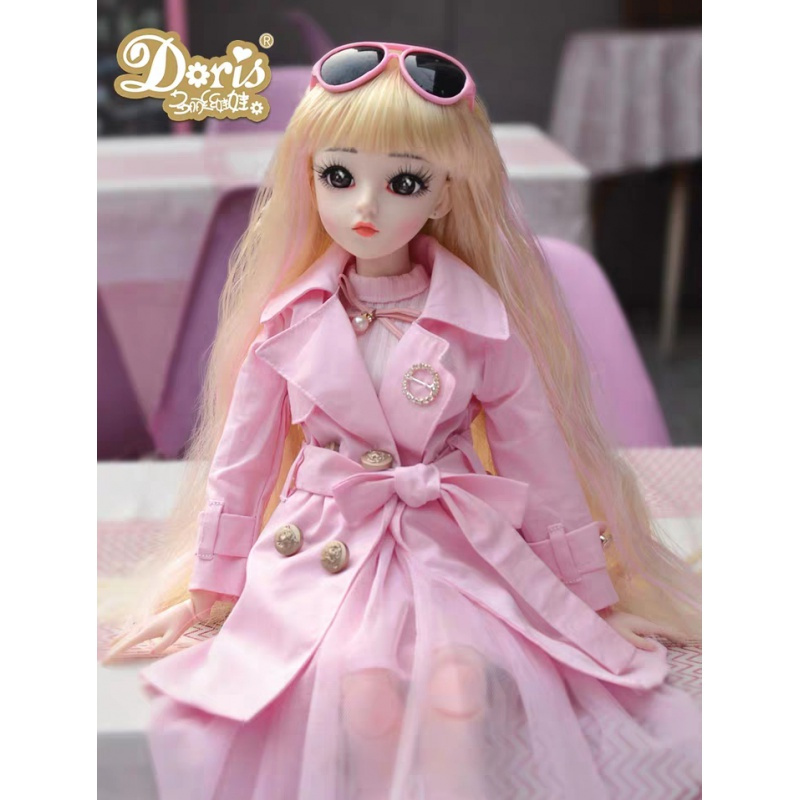 洋娃娃60cm高端大气儿童公主4岁6岁8岁10岁14岁 菲丽丝 送换装衣服