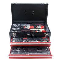 易尔拓（YATO）YT-38951 工具组套多功能棘轮扳手维修工具箱翻斗箱80件套