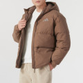 阿迪达斯 （adidas）男装 新款运动服潮流百搭防风保暖连帽羽绒服 JG5940 ZP XXL JG5943/棕色