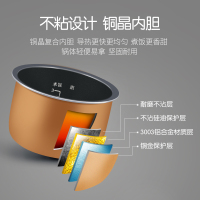 苏泊尔（SUPOR）SF16FC713电饭煲 1.6L精致小巧迷你家用智能可预约定时 聚能铜晶内胆电饭锅 一键酸奶婴儿粥