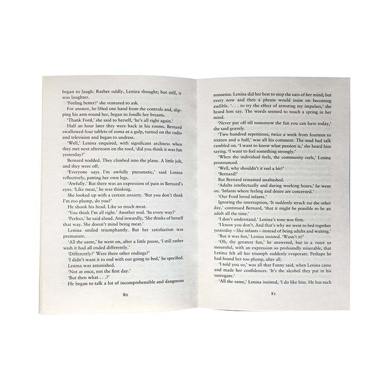 [正版]美丽新世界 英文原版 Brave New World 赫胥黎 Huxley 科幻小说 课外阅读 搭动物庄园农场高清大图