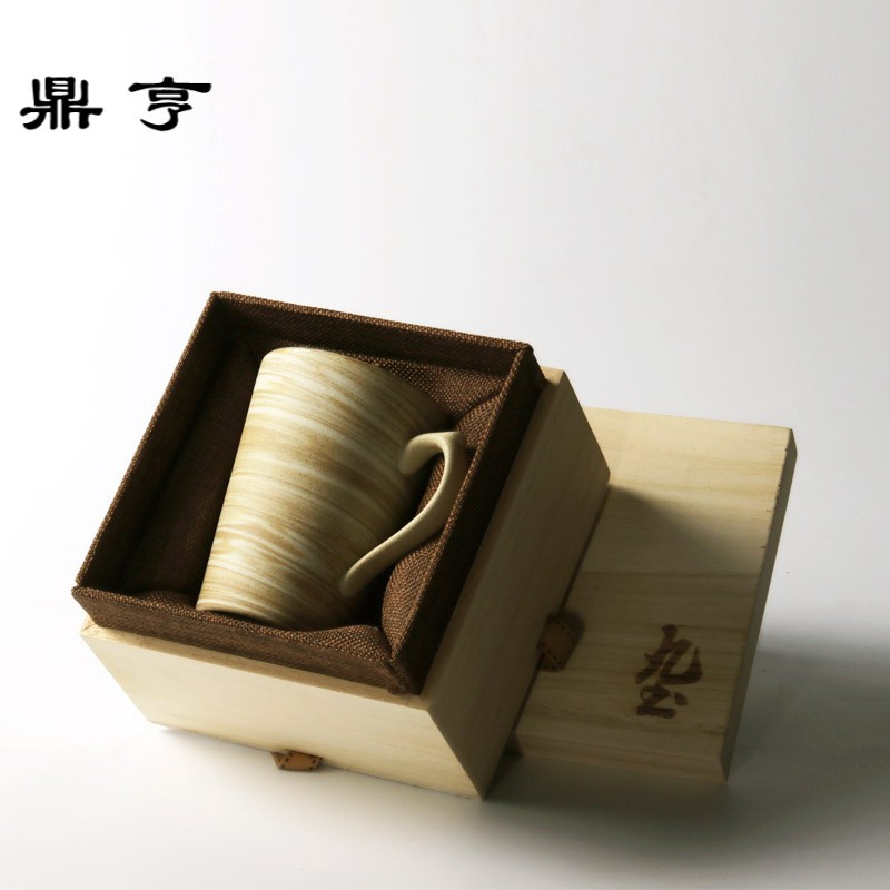鼎亨 手工ins马克杯复古陶瓷杯子个性咖啡杯创意定制情侣茶杯水杯