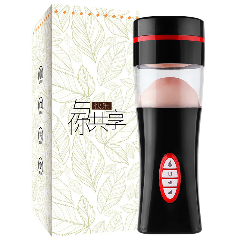 谜姬电动舌头摇摆舌舔口爱电动飞机杯口阴男用自慰器发声音自动加温加热充电变频自慰杯情趣玩具男性系列成人用品高清大图
