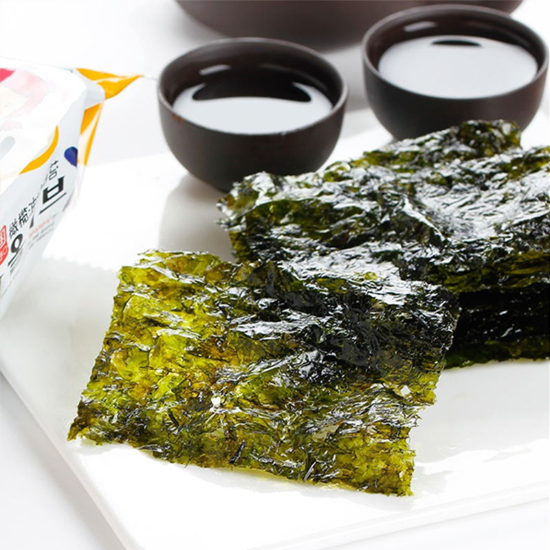 ZEK烤海苔片24包108g儿童宝宝即食寿司紫菜休闲零食韩国进口