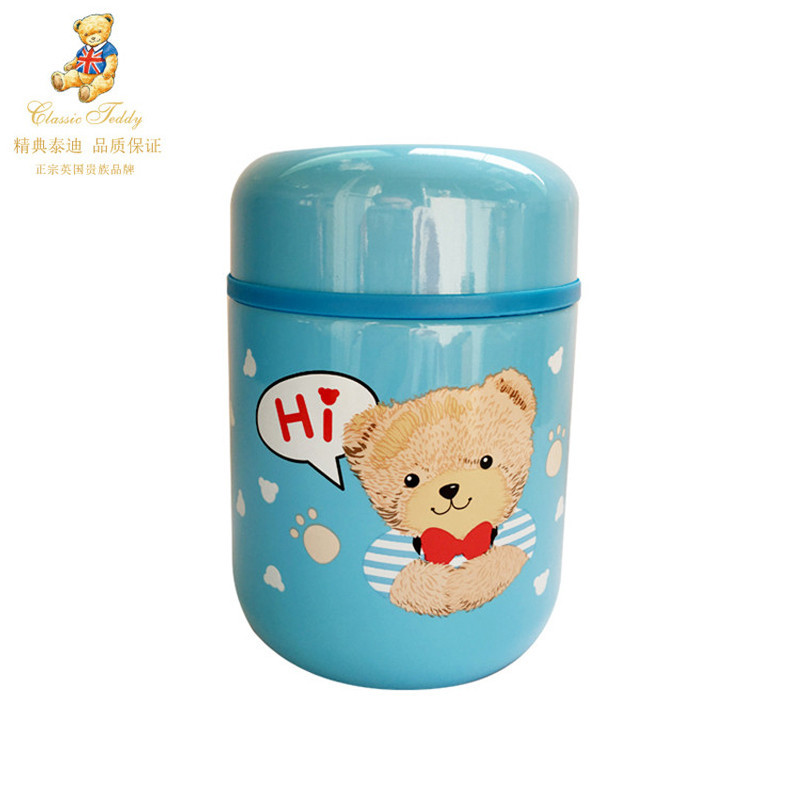 精典泰迪(Classic Teddy) 杯子TDPO-G300C 304不锈刚 烤漆杯不掉色 有底座 保温罐