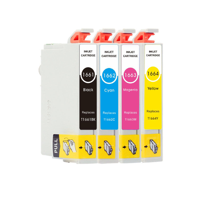 欣彩 T166 4支装 彩色墨盒 适用爱普生ME10 ME101打印机高清大图