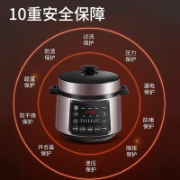 九阳(Joyoung)电压力锅单胆家用电压力煲智能预约多功能高压锅 Y-60C816S
