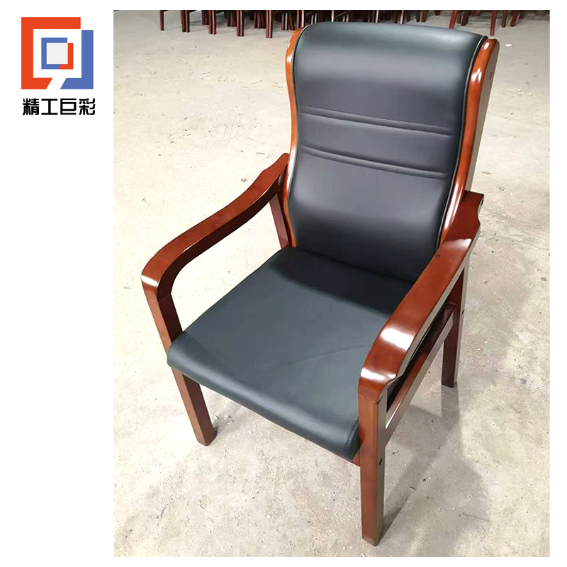 精工巨彩 实木皮椅 SMPY-02 把高清大图