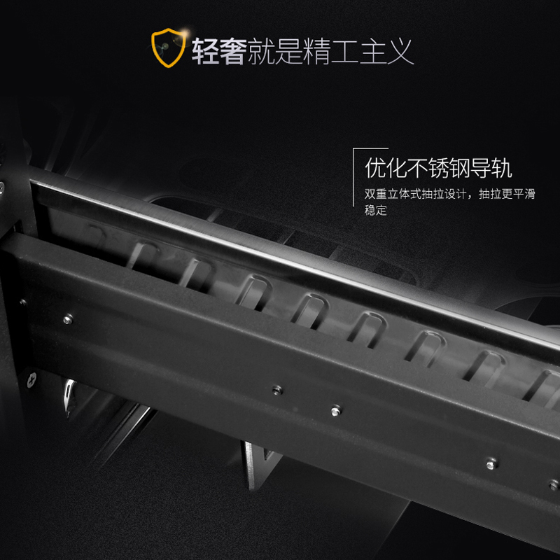 艾美特ZTD100A-Q3消毒柜嵌入式 家用消毒碗柜 高温家庭厨房双开门二星级 升级款