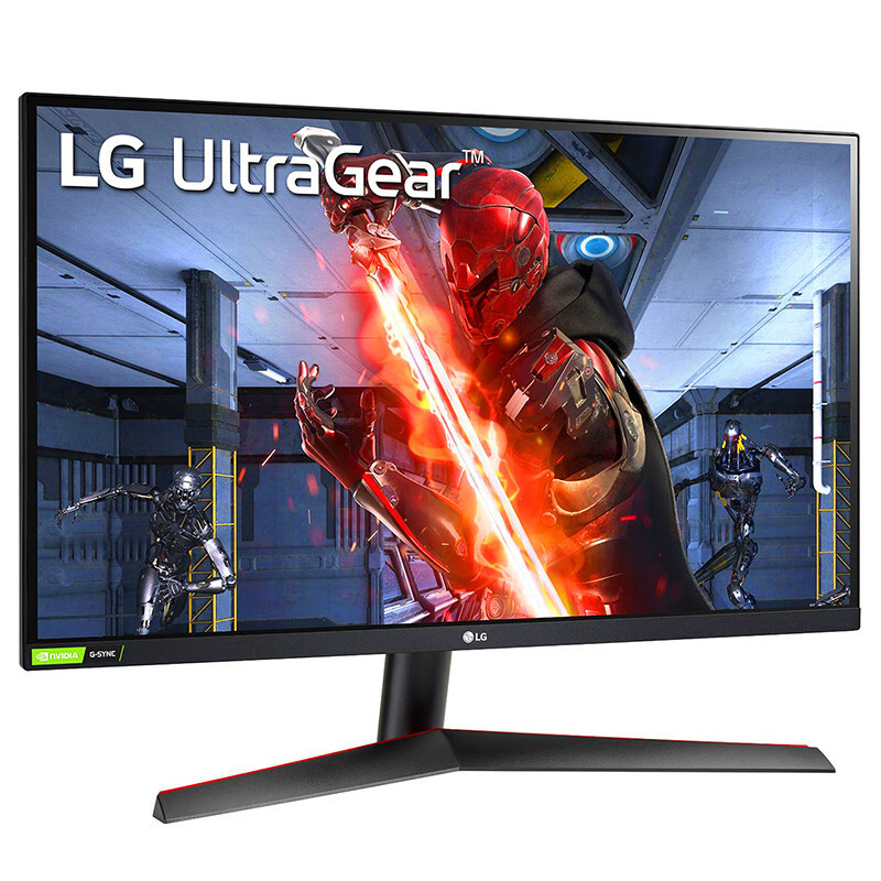 LG27GN800 27英寸显示器144hz电竞2K IPS面板HDR 1msGTG响应电脑游戏笔记本外接屏幕10bit