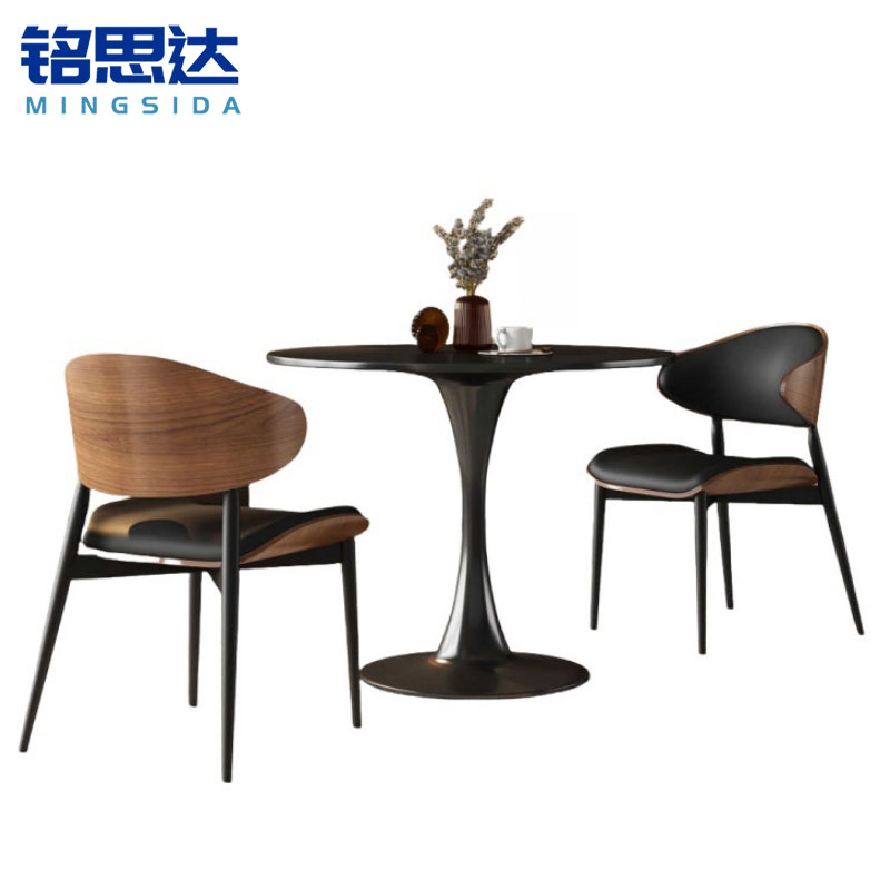 铭思达洽谈桌90cm一桌两椅套高清大图