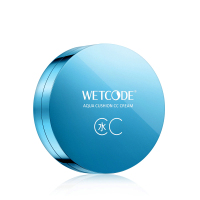 水密码WETCODE小蓝盒水cc气垫CC霜15g水润版自然色正品买一送二(送遮瑕版替换装2个)