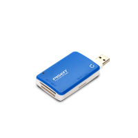 品胜(PISEN) 多功能读卡器4合1 支持单反 数码相机 内存卡 手机TF M2 MS SD卡多合一读卡器