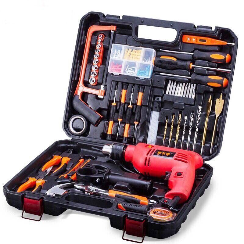 麦兰德大功率家用手电钻多功能两用小电锤冲击钻五金工具组合套装 麦