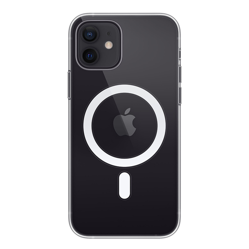 圣幻 iPhone12/12pro/mini手机壳苹果12promax保护套磁吸无线充电透明玻璃同款全包防摔套软边防摔