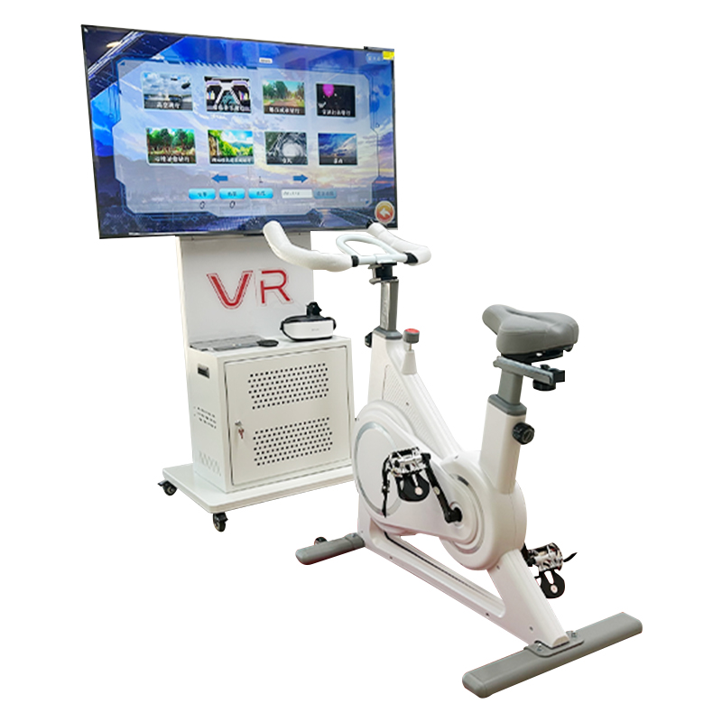 伍贰伍WEW-VRDC VR动感单车vr心理健康教育主题虚拟现实自行车体感游戏一体机高清大图