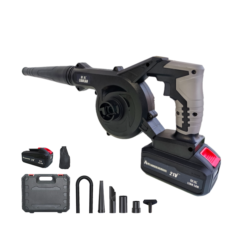 联岚无刷锂电鼓风机吹吸两用吹风机/套高清大图