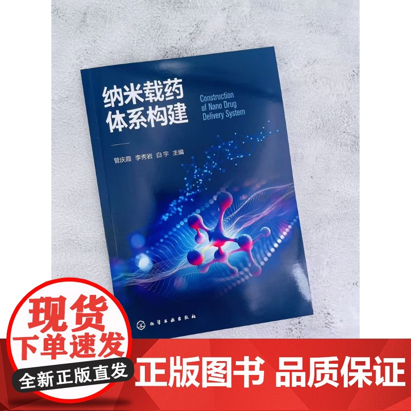 纳米载药体系构建 管庆霞、李秀岩、白宇 主编 化学工业出版社高清大图