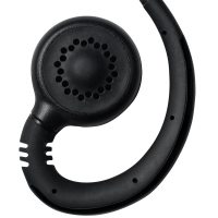 摩托罗拉(MOTOROLA)PMLN5727 线控麦克风/PTT的耳挂式耳机 适配XIR P6600/6620 黑色