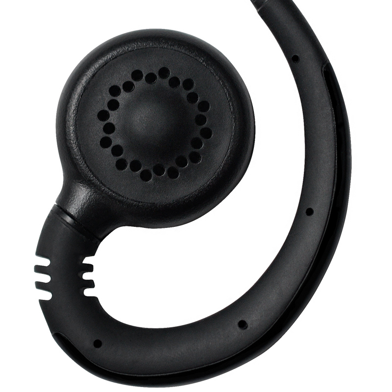 摩托罗拉(MOTOROLA)PMLN5727 线控麦克风/PTT的耳挂式耳机 适配XIR P6600/6620 黑色
