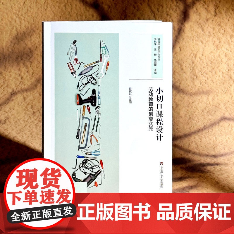 小切口课程设计 劳动教育的创意实施 如何设计与实施劳动教育项目 中小学案例 华东师范大学出版社高清大图
