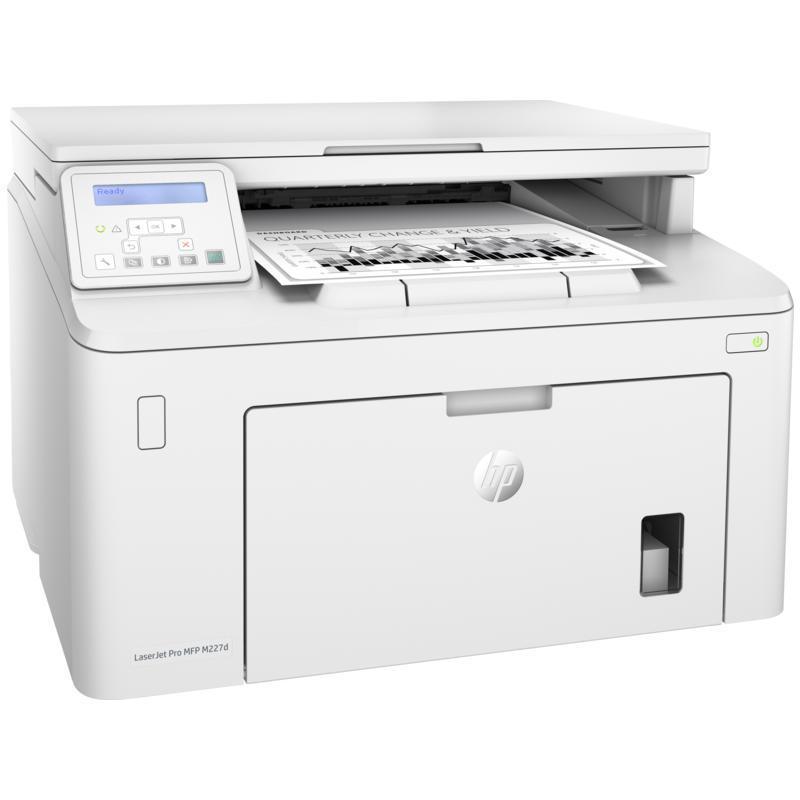 惠普（HP）M227d A4幅面 (黑白激光多功能一体机 打印 复印 扫描 自动双面打印)