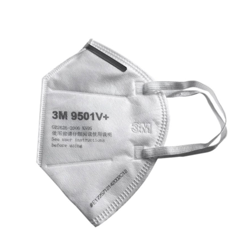 3M 9501V 自吸过滤式防颗粒物呼吸器高清大图