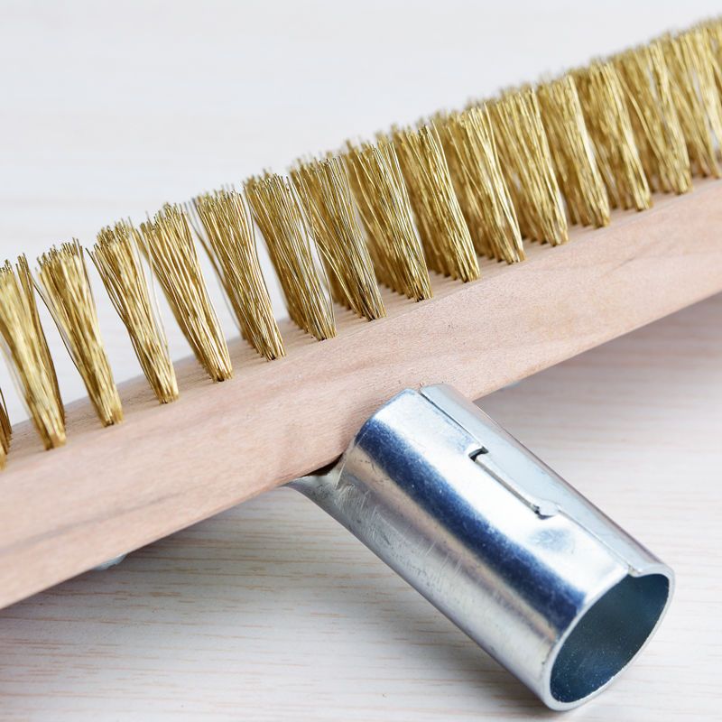 刷头长柄不锈钢刷地刷子家用地板刷硬钢丝长把洗地钢丝刷子除锈铁刷子