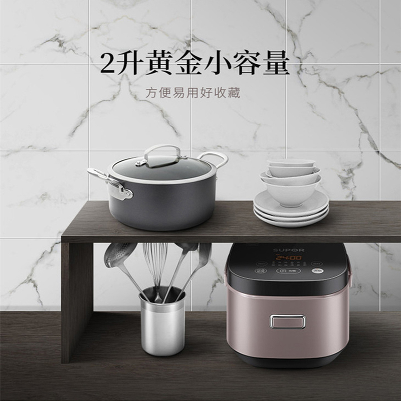 苏泊尔 (SUPOR) SF20HC49-85 电饭煲 智能 IH 球釜 小电饭煲 迷你饭锅 1-2-3人使用 2L