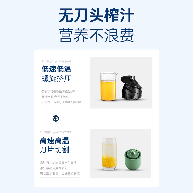 摩飞 原汁机- MR9901 蓝色高清大图