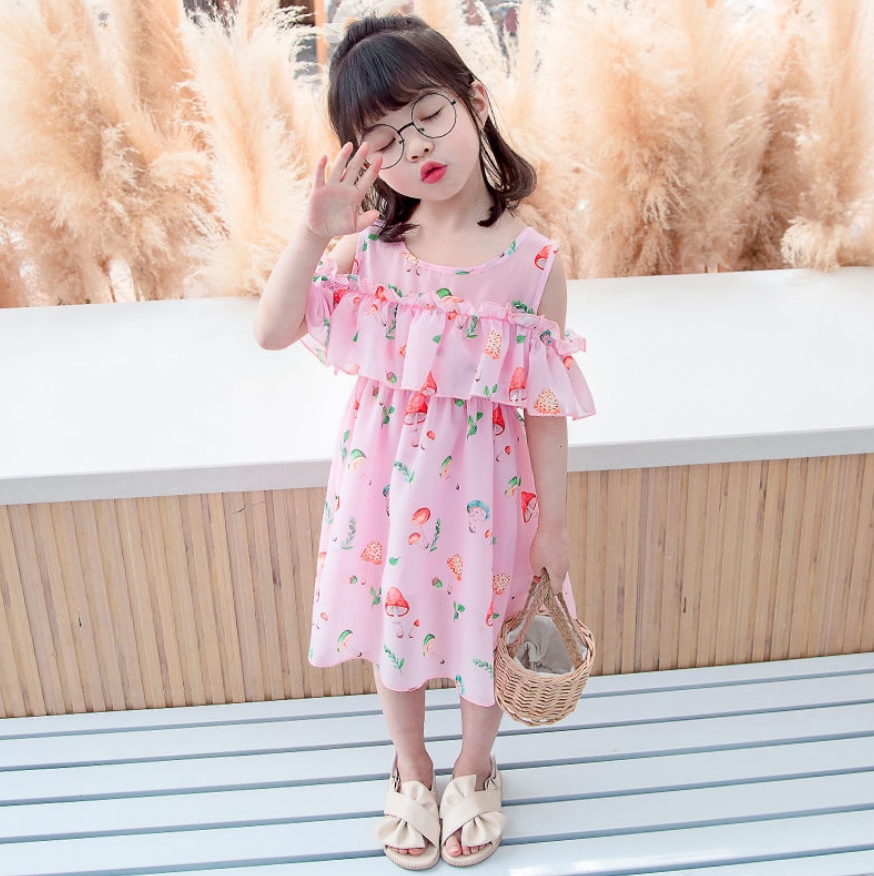 莎丞女童夏季连衣裙2020新款中大童绣花公主裙小女孩六一儿童节表演裙