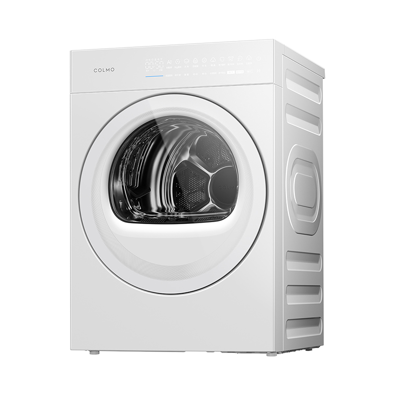 COLMO新象CHP12W-X11云璃白热泵变频烘干机12kg低噪独嵌两用智能LED屏高清大图