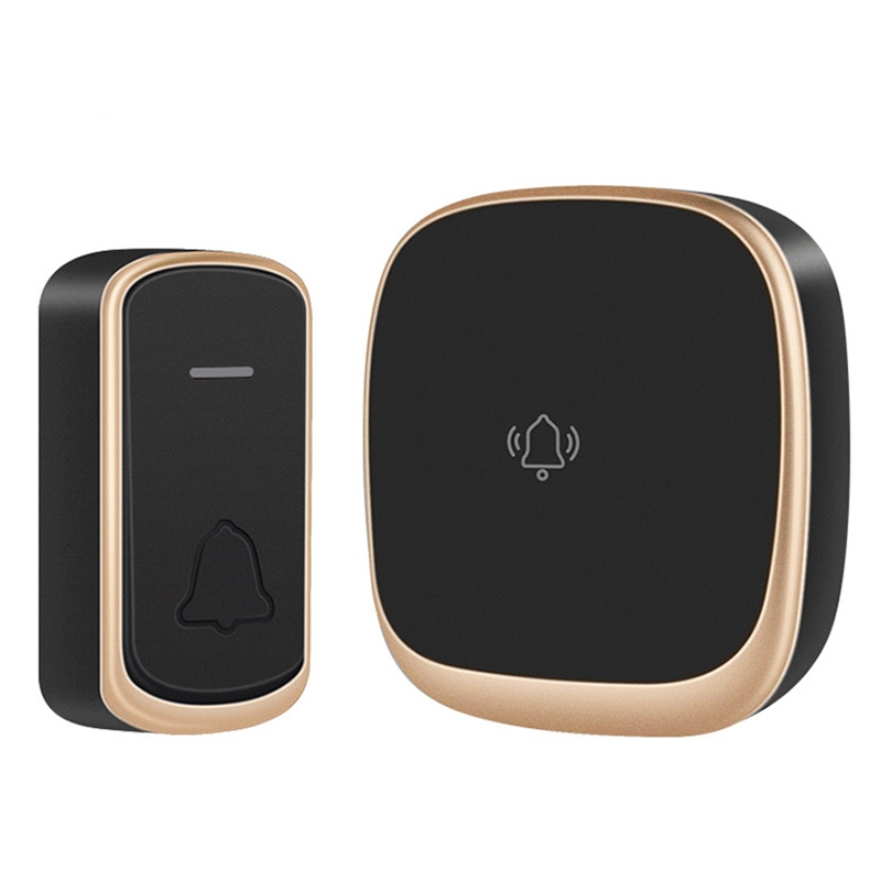 古达远距离门铃无线家用一拖二智能电子遥控免插电老人呼叫器商用玲