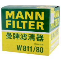曼牌(MANNFILTER)机油滤清器W811/80领动途胜朗动名图瑞纳悦动ix35ix25索纳塔起亚K2K5智跑