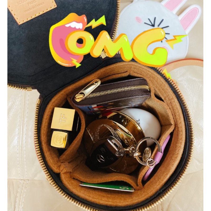 定做包中包LVCannes手袋水桶内胆包圆桶包内衬收纳包化妆包撑超轻收纳袋 三维工匠高清大图