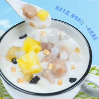 嚼绊水果奶粥210g*2凤梨香芋味 生牛乳发酵 营养美味