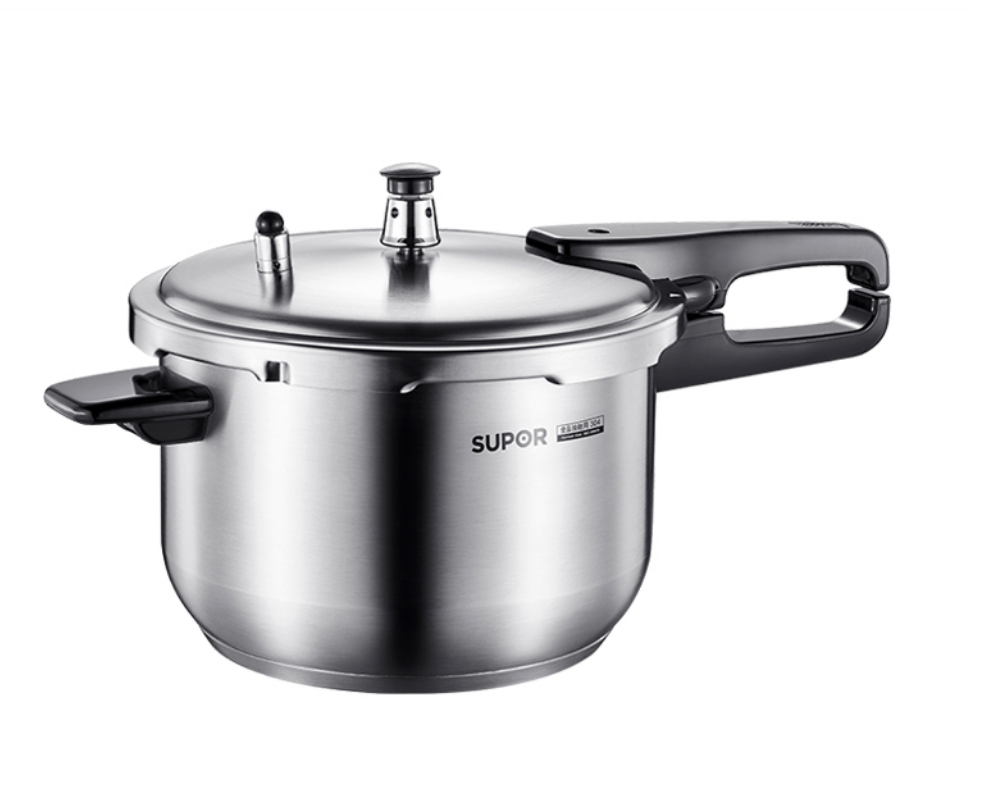 苏泊尔(supor) 304不锈钢高压锅22cm压力锅yw223fb1