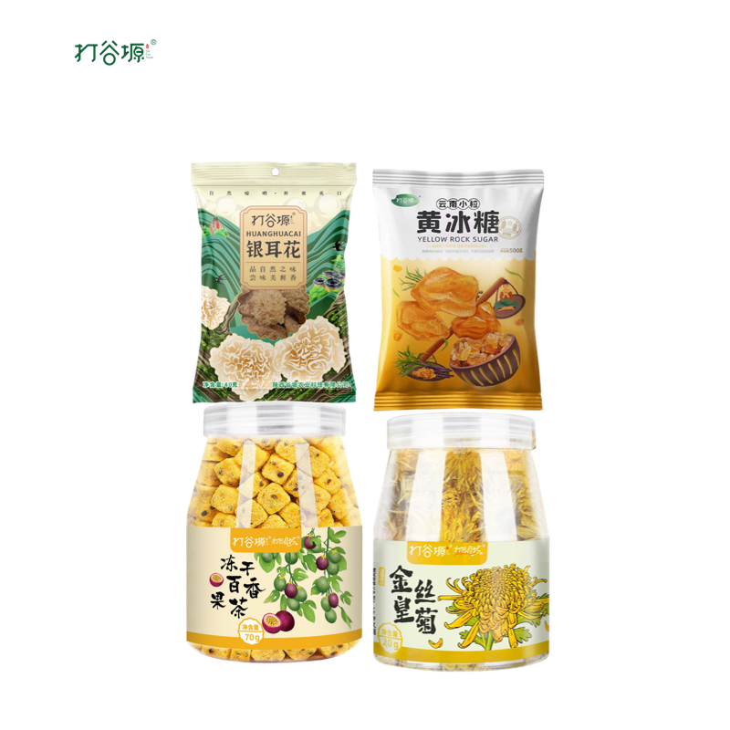 打谷塬清荷夏礼元气轻颜养生礼盒 960g /盒高清大图