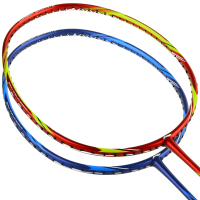 李宁（LI-NING）羽毛球拍对拍全碳素超轻双拍套装 A618对拍买一支送一支（送300-6羽毛球*1+手胶*2）