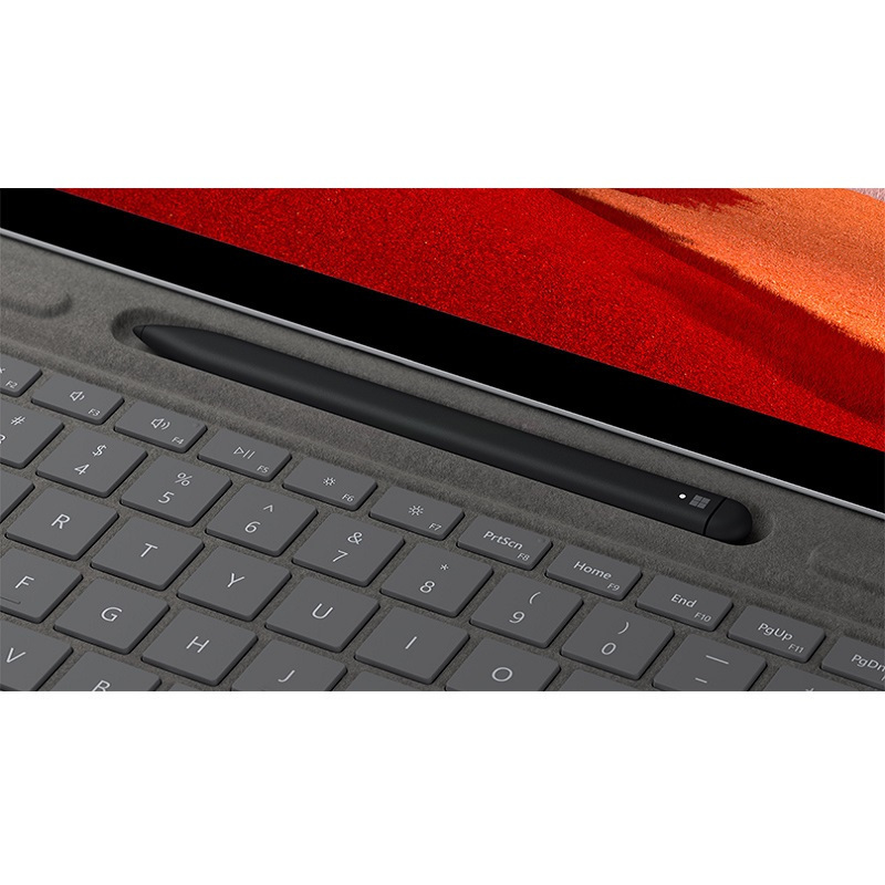 微软 Surface Pro X 亮铂金 平板电脑二合一 窄边框轻薄笔记本 13英寸2.8K全面屏 SQ2 16G+512G LTE版 商务办公 固态硬盘 笔记本轻薄本 苏宁自营